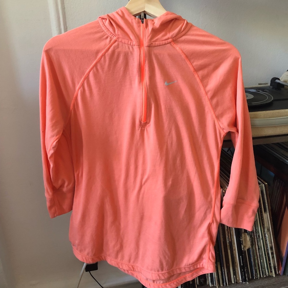 Nike Dri-fit Hooded Running Shirt